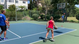 Half Court Dribbling Drill