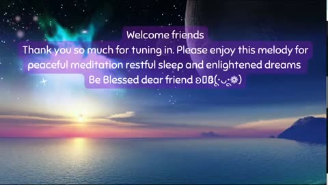 🌙🛏️💤Relaxing nature peaceful sleep gentle melody sweet dreams 🌙🛏️💤