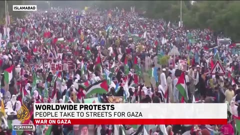 Thousands continue to march in support of Gaza in multiple cities worldwide - MBD News