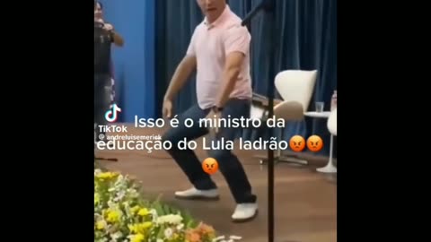 O ministro da Educação abrindo a Granja 08/10/23.