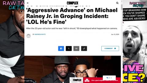 Drama Unfolds: Michael Rainey Jr. Assaulted Live as 50 Cent Downplays. Men Ignored?