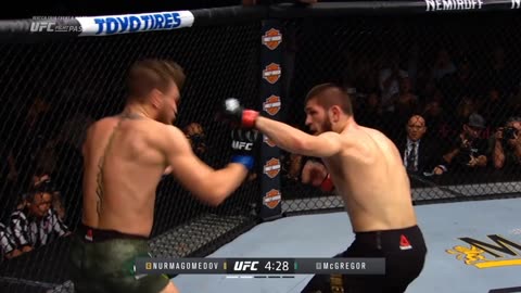 Khabib Nurmagumedov vs Conor McGregor [Fight Highlights]