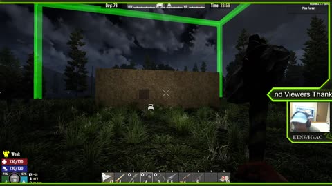 7 Days To Die!! The Base Building & Zombie Whacking!!