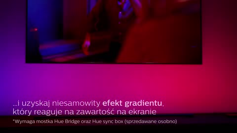 Philips Hue Tuba LED Play - Zgraj ?wiat?o z filmem, gr? i muzyk?