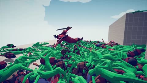 What army can destroy a Zombie Wave? Corridor Map Test TABS Update Totally Accurate Battle Simulator