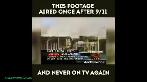 FOOTAGE AIRED ONCE AFTER 9/11 AND NEVER ON TV AGAIN