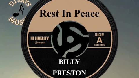 R.I.P. BILLY PRESTON