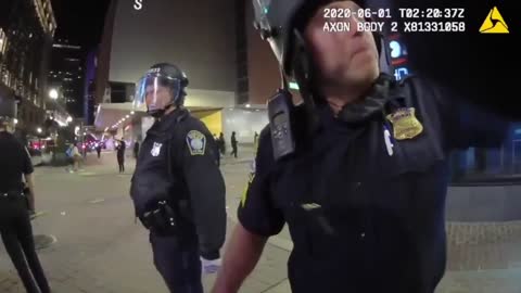 Boston: A Police Officer Is Caught Bragging About Hitting BLM Protesters With His Car.