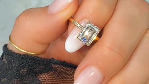 Experience Royalty With A Finely Crafted Emerald Cut Ring