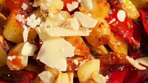 Roasted Peppers Potato Salad