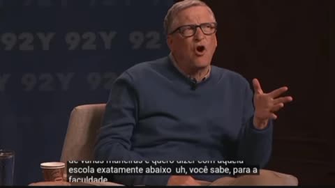 Bill Gates com Fareed Zakaria: como prevenir a próxima pandemia. Demoníaco!