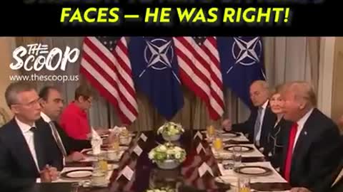 Trump Calls Out NATO Straight To Their Faces