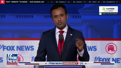 Vivek ramaswamy closing statement, first republican debate #debate #tranding