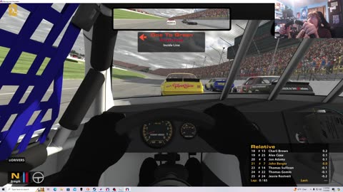 iRacing B Fixed NASCAR Legends from Michigan 7/3/24. Apricot Seeds.