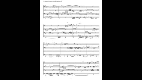 J.S. Bach - Well-Tempered Clavier: Part 2 - Fugue 10 (Euphonium-Tuba Quartet)