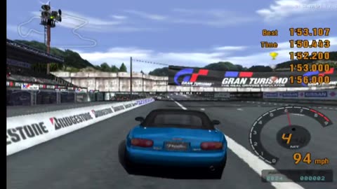 Gran Turismo 3 - License Test S-3 8th Try(AetherSX2 HD)