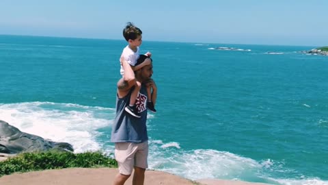 Rio de Janeiro, Baleia's beach ( Mirante da baleia)