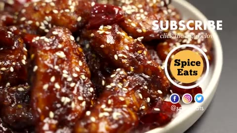 KOREAN FRIED CHICKEN _ SWEET AND SPICY KOREAN FRIED CHICKEN