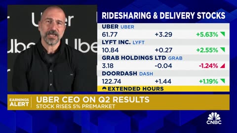 Uber CEO Dara Khosrowshahi on Q2 results: Company is really hitting on all cylinders