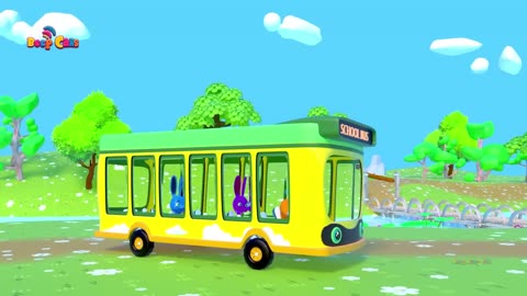 Wheels on the Bus Dance Party 2 - Fun Cars Cartoons For Kids - Nursery Rhymes & Kids Songs