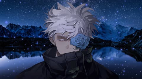 Satoru Gojo Rose Blue Jujutsu Kaisen Live Wallpaper Desktop