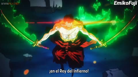 Zoro vs King fight