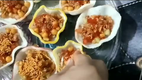 Papad Katori Chaat Recipe ll Tasty Snack #ShortVideo #Vlogin