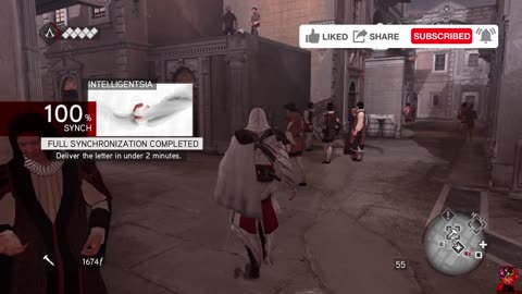 Assassin Creed Brotherhood Mission 2 Well Executed 100%