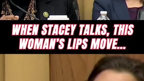 Stacey Plaskett's Ventriloquist - More Odd Behavior From Inside Our Capital