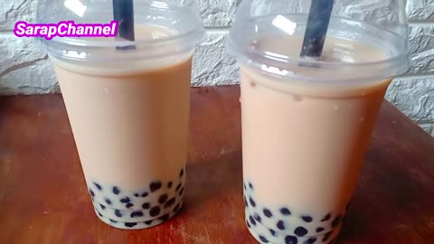 How to make Milk Tea Recipe | Boba Milk Tea