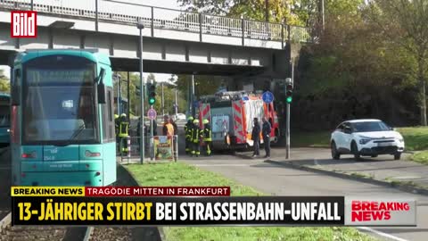 Schüler (13) wird von Straßenbahn erfasst und stirbt