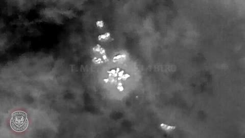 RAF night time drone grenade drops