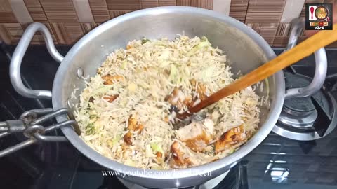 Nasi Goreng Ayam Recipe Malaysian Street Food Fried Rice l Food Tech