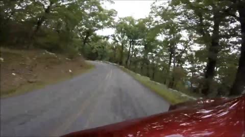 Arkansas Hwy 155 (Mount Nebo Run) - Arkansas Motorcycle Ride