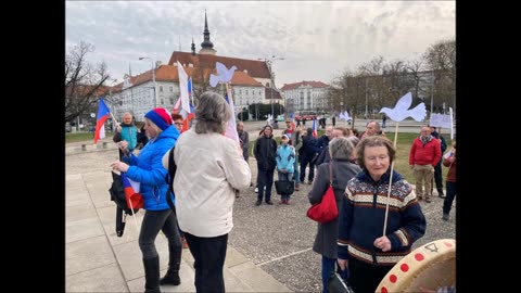 Pochod za mier - Brno