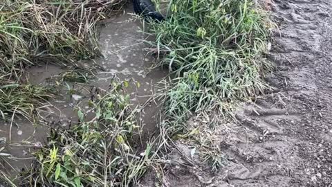 Clever Culvert Cleaning Method