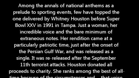 Whitney Houston - Star Spangled-Banner