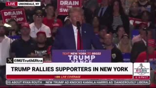 Absolute Silence in the Arena as Trump Says there are 325,000 MISSING Children