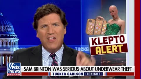 Tucker Roasts Cross Dressing, Gender Fluid, Ladies Underwear Stealing, Biden Official Sam Brinton