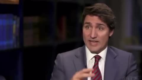 Commie Trudeau in a end of year interview with CTV's Omar Sachedina.