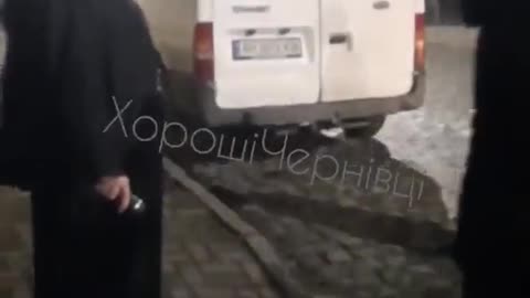 In Ukraine, an unknown person rushed with his fists at the bishop of the Orthodox Church