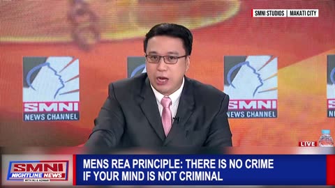 Mens Rea Principle: there is no crime if your mind is not criminal