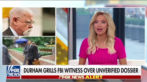 Durham GRILLS FBI Witness Over Unverified Dossier