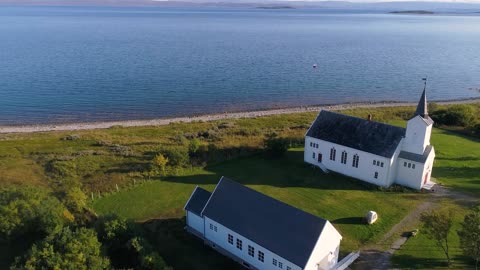 aerial view of uegieddi norway