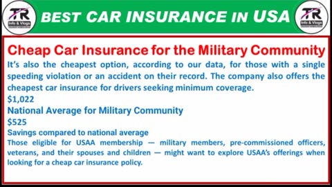 CAR INSURANCE IN USA