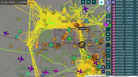 N821PA - Skywest Nazi Kids gang bangin Wittmann AZ - March 25th