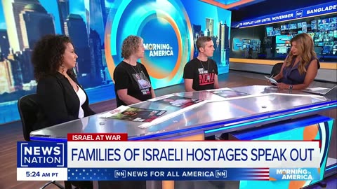 'Please seal the deal': Families of Israeli hostages speak out | Morning in America| NATION NOW ✅