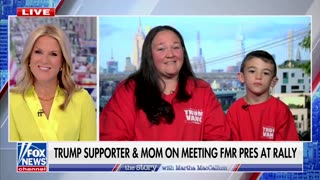 Little Liam Licastro talks about meeting President Trump and his GREAT gift!