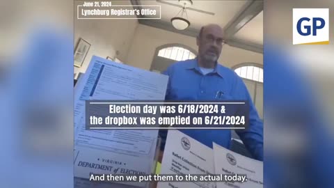 🚨 Election Fraud Alert 🚨 Lynchburg, VA