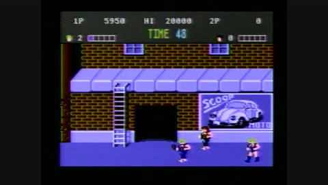 Straight Edge Game Room - Double Dragon (Atari 7800)